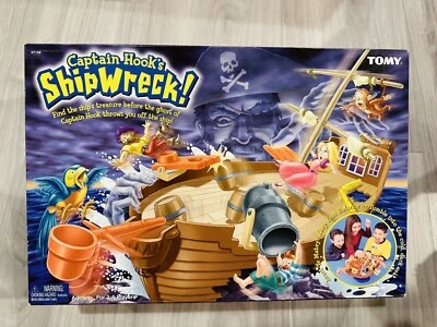 Captain Hook's Shipwreck Game TOMY 2003 Brand New SEALED - Image 1 of 2