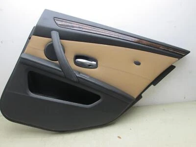 Panel puerta trasera derecha bmw e60 525i 535i 545i negro marrón (USADO) Foto 1 de 4
