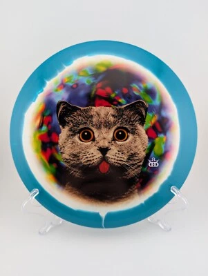 NEW Dynamic Discs Dyemax Fuzion Orbit (Trippin Kitty) Verdict - 178g - Image 1 of 2