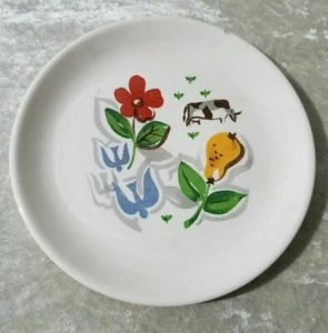 Country Gentlemen Salem Brotteller Kuh Lenkung Vögel Blume Birne oder Kaktus Design - Bild 1 von 5