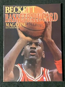 Beckett Basketball Card Monthly #1 Michael Jordan March/April 1990 EX/NM - Picture 1 of 6