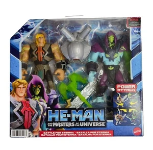 HE MAN MASTERS OF THE UNIVERSE POWER ATTACK BATTLE FOR ETERNIA 7,5 IN - Imagen 1 de 2