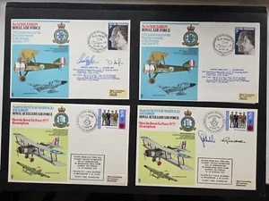 RAF FDC Cover Military Royal Air Force First Day Commemorative x 4 - Picture 1 of 2