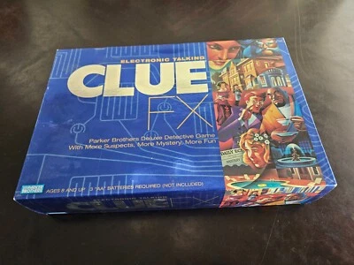 Clue FX Board Game -Complete, VGC- Electronic Talking - Image 1 of 4