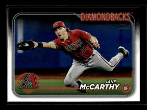 2024 Topps Serie 2 #482 Jake McCarthy (NM+)(BAS) - Imagen 1 de 2