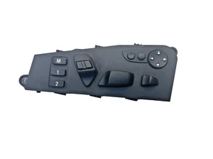 2007-2013 BMW X5 E70 FRONT RIGHT SIDE POWER SEAT ADJUSTMENT MEMORY SWITCH BLACK - Picture 1 of 3