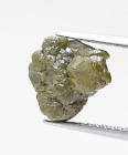 BIG RAW DIAMOND 2.74TCW YELLOWISH GREEN NATURAL IRREGULAR SHAPE TO BIRTHDAY GIFT