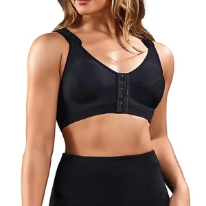 BRABIC Women Post-Surgical Sports Support Bra Front Closure with Adjustable S... - Picture 1 of 7