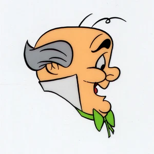 Celda de animación y mago de dibujo original OFF TO SEE THE WIZARD (1967) CHUCK JONES - Imagen 1 de 4