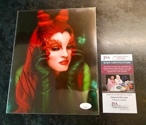 Uma Thurman Poison Ivy Signed 8x10 Photo JSA COA Batman & Robin - Picture 1 of 5
