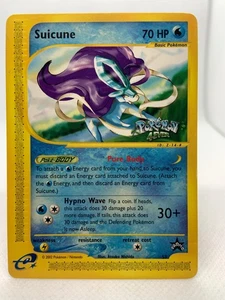 Suicune 53 Black Star Promo Pokemon WOTC Regular Card Pokemon 4Ever Stamp LP - Picture 1 of 17