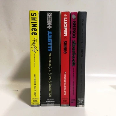 CD+DVD SHINee Japan Japanese Single Album Set of 5 First Limited No Photocard - Image 1 of 4