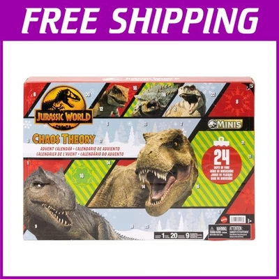 Jurassic World Advent Calendar with 30 Toy Surprises - Image 1 of 4