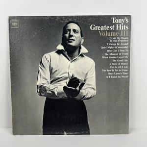 Tony Bennett Tony's Greatest Hits Volume III LP 1965 Columbia CL 2373 - Picture 1 of 4
