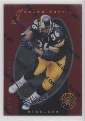 1997 Pinnacle Certified Certified Red Jerome Bettis #91 HOF - Image 1 of 2