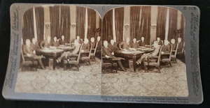 President Roosevelt & His Cabinet 1909 Stereoview #43 - Picture 1 of 2