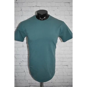 BYLT Shirt Mens Size Medium Premium Basics Drop Cut Lux Green Cotton Blend - Picture 1 of 7