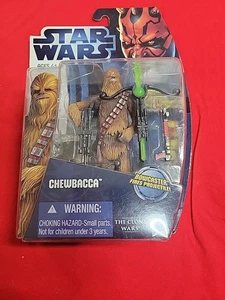 Star Wars The Clone Wars Chewbacca Actionfigur CW9 mit Bowcaster 2012 - Bild 1 von 3