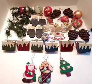 WEIHNACHTSORNAMENTE BÜNDEL mit 33 allen Formen und Größen TOLLE SAMMLERSTÜCKE schön!!! - Bild 1 von 10