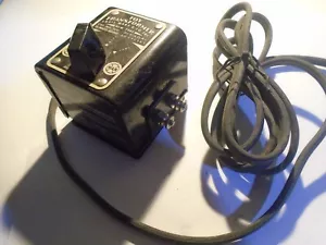 MARX 25 WATT COMPACT TOY TRANSGORMER No 309, TESTED, WORKS 5-196-5 - Picture 1 of 3