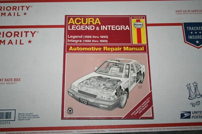 Manual de reparación Haynes 12020 Acura Integra 1986 a 1989 y Legend 1986 a 1990 Foto 1 de 4
