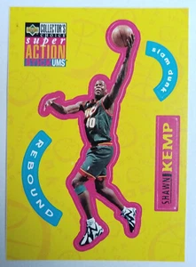 SHAWN KEMP S25 UPPER DECK COLLECTOR'S CHOICE SUPER ACTION STICK UMS 1996-97 - Bild 1 von 2