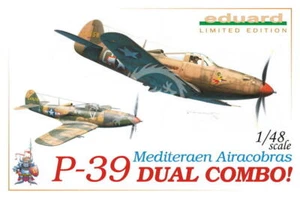 P-39 L/N MTO Mediteraen Airacobras Limited Edition - Dual Combo Eduard 1128 1/48 - Zdjęcie 1 z 6
