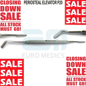 Dental Periosteal Hirschfield P20 Elevators Periosteum Tissue Reflecting Scaler - Picture 1 of 2