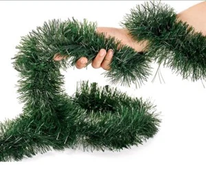 3 Pcs Christmas 6Ft Tinsel Garland Xmas Tree Decorations Christmas Tree - Picture 1 of 6