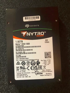 Seagate Nytro 3332 1.92TB 2.5 11mm SAS 12GB SSD XS1920SE70084 - Picture 1 of 1