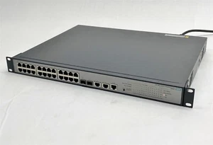 HPE OfficeConnect 1950-24G-2SFP+ 2XGT PoE+ 24 Port Gigabit Switch JG962A - Afbeelding 1 van 4