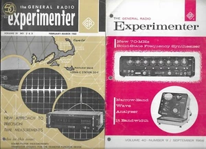 THE GENERAL RADIO EXPERIMENTER-FOR HAM RADIO OPERATORS-FEB/MAR 65,SEPT. 66 - Picture 1 of 2