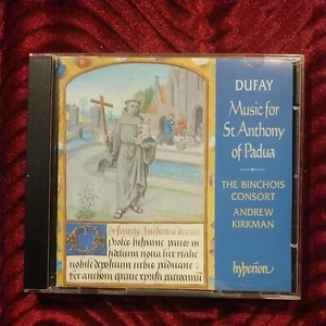 Guillaume Dufay - Music For St. Anthony Of Padua CD - Binchois Consort - Kirkman - Picture 1 of 3