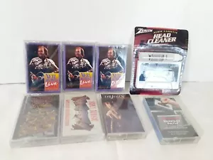 Sealed NEIL DIAMOND Live, SONY Music Cassette Lot, Head Cleaner Lot - Picture 1 of 6