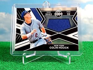 Colin Houck 2023 Panini Elite Extra Edition matériaux première ronde #FR-CHK Mets