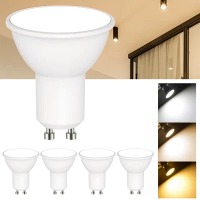 10x-100x GU10 LED Birnen 5W 7W Warmweiß KaltweißSpot Leuchtmittel Birne Strahler - Bild 1 von 4