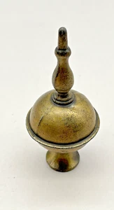 Metallzifferblatt für Uhr. Größe 4" hoch, 1 5/8" breit. (CM60-0337) - Bild 1 von 4