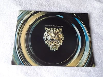 Jaguar XKE V12 1973 folleto de ventas nuevo stock antiguo con fecha 3/73  Foto 1 de 4