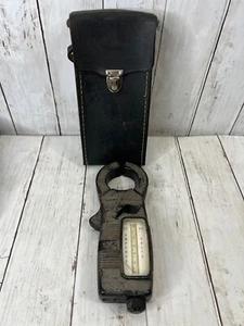 Vintage GE General Electric Amp and Volt Clamp Meter Leather Case Untested - Picture 1 of 10