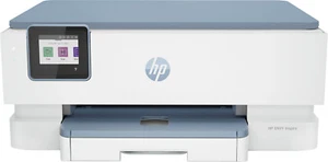 HP ENVY Inspire 7221e All-In-One-Drucker Inkjet 10S/min Weiß/Blau NEU # - Bild 1 von 3