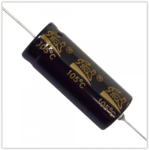 Axial Electrolytic Capacitor, 1000uF, 16V - Lot of 10 - Picture 1 of 3