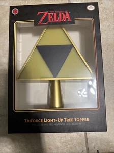 The Legend Of Zelda Triforce Link Light Up Christmas Tree Topper New Sealed - Picture 1 of 3
