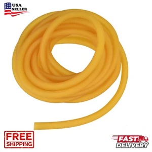 Natural Latex Rubber Band 16.4 ft Tube Slingshot Catapult Elastic Parts Hunting - Picture 1 of 5