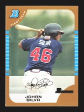2005 Bowman Baseball Gold #264 Johan Silva Gold