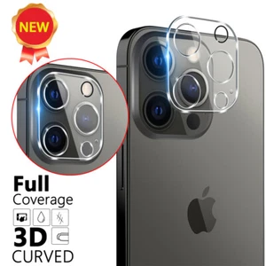 For iPhone 13 12 11 Pro Max Mini Tempered Glass Screen Camera Lens Protector - Picture 1 of 30