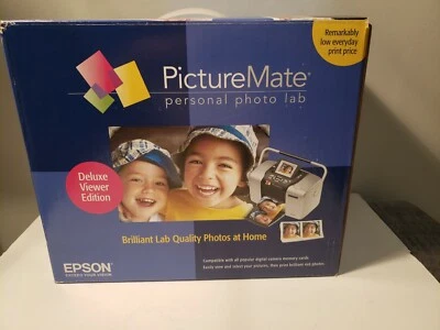 Epson B351A PictureMate Deluxe Picture Mate 500 Personal Photo Lab Printer Used - Image 1 of 4