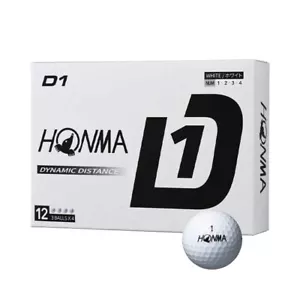 HONMA GOLF BALL D1 2024 Model BT2401 White 【3 Dozen】36 Balls Set New Japan F/S - Picture 1 of 2