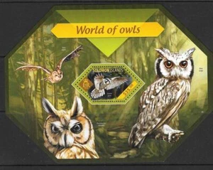 SOLOMON ISLANDS 2014 WORLD OF OWLS (2) MNH - Picture 1 of 1