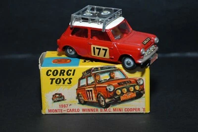 corgi toys B.M.C MINI COOPER RALLYE MONTE CARLO - Immagine 1 di 4