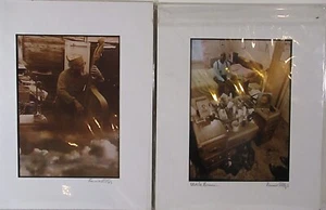 2 SEPIA GETÖNTE FOTOS VON RONNIE PHILLIPS, GEORGIA, ONKEL BROWN & SAITENBASSIST - Bild 1 von 10